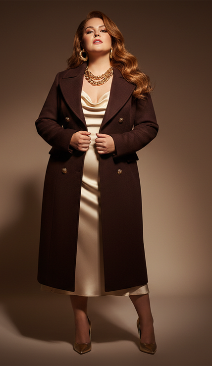 Curvy Girls Jackets, Coats