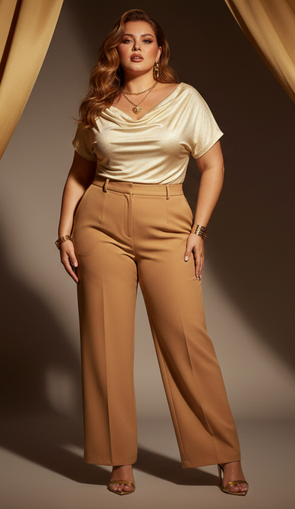 Curvy Girls T-Shirts