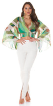 Trendy Highwaist pants with Cuts BlogerStyle Beige L