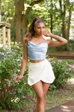 Sexy Koucla Highwaist Skorts White L