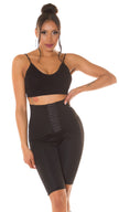 Sexy Highwaist Shaping Biker Shorts Black S/M