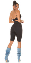 Sexy Highwaist Shaping Biker Shorts Black S/M
