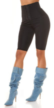 Sexy Highwaist Shaping Biker Shorts Black S/M