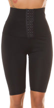 Sexy Highwaist Shaping Biker Shorts Black L/XL