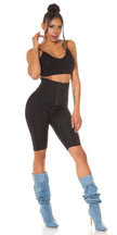 Sexy Highwaist Shaping Biker Shorts Black L/XL