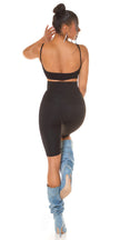 Sexy Highwaist Shaping Biker Shorts Black L/XL