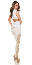 Sexy KouCla shortsleeve Blazer with zip.backless White M