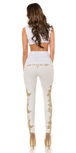 Sexy KouCla shortsleeve Blazer with zip.backless White M