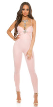 Sexy KouCla Bustier Look jumpsuit Oldrose 12