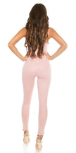 Sexy KouCla Bustier Look jumpsuit Oldrose 12