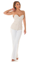 Sexy Koucla Bandeau Top Blazer Style
