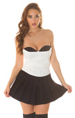 Sexy Koucla Bandeau Top Corset Look O/S
