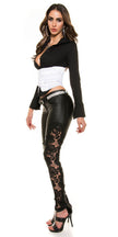 Sexy KouCla 2in1 blouse corsage WOW-back M