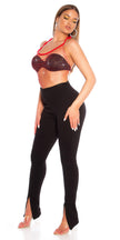 Sexy Koucla Net Top with sparkling Stones Red O/S