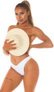 Sexy Musthave Bikini Bottoms Brazilian White 40