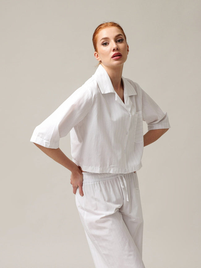 Women's casual short shirt