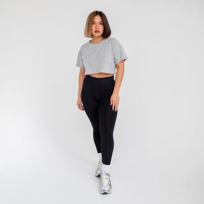 4000 - Women's Loose Cropped Tee