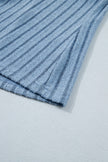 Sea Green Slim Ribbed Mineral Wash Tank Top