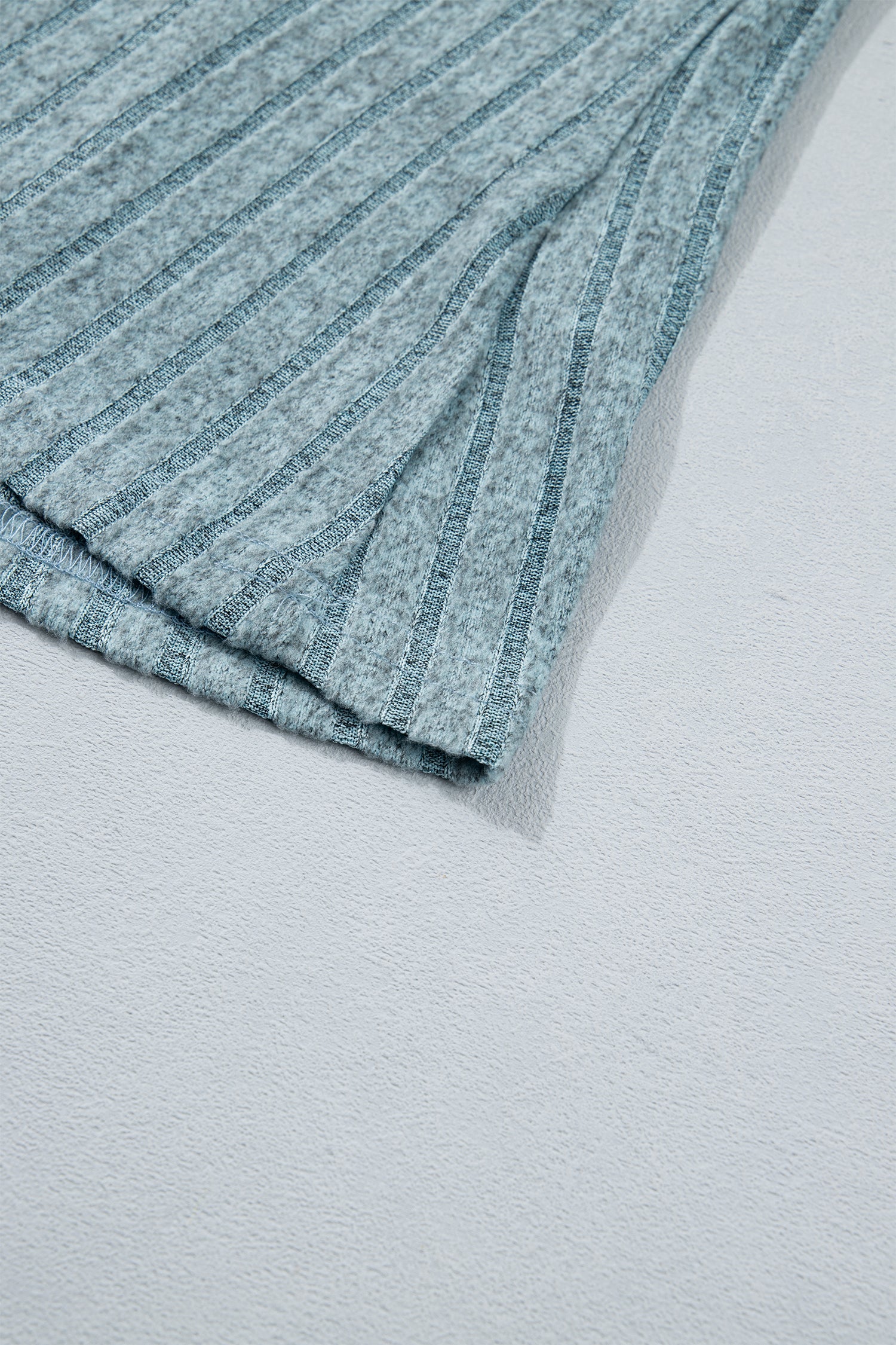 Sea Green Slim Ribbed Mineral Wash Tank Top