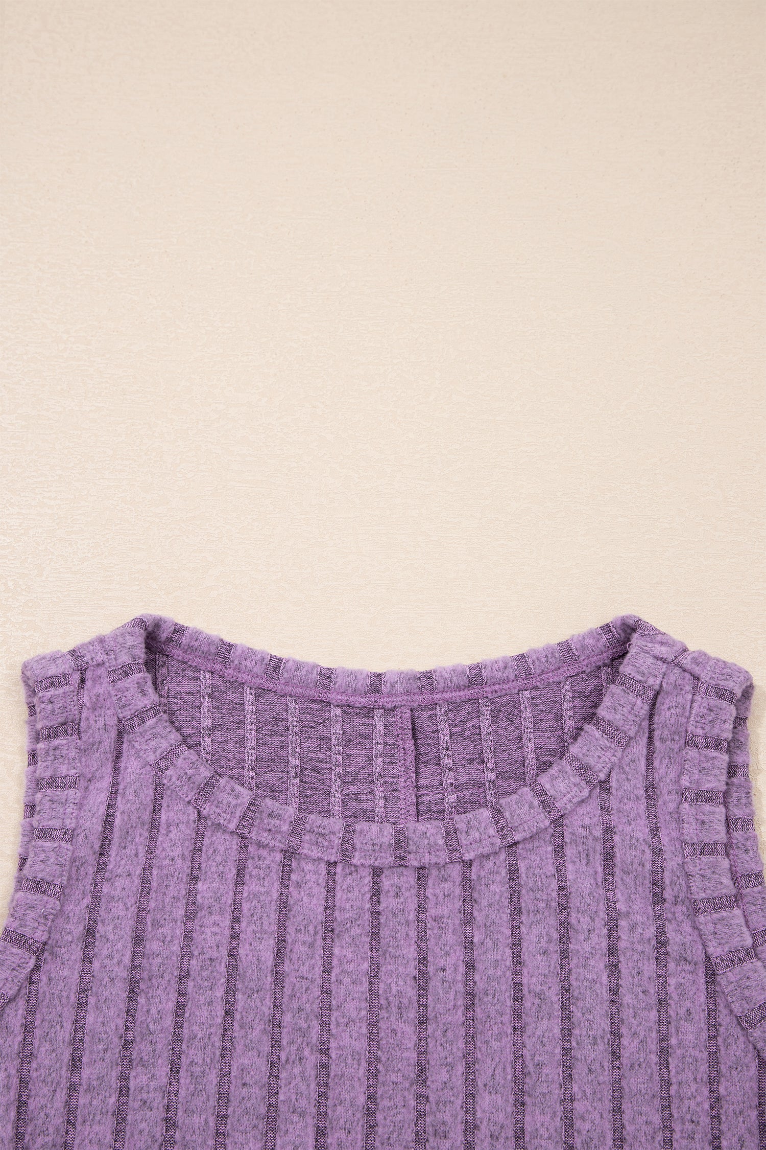 Sea Green Slim Ribbed Mineral Wash Tank Top