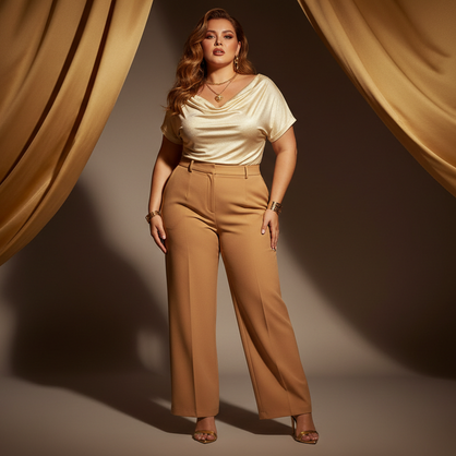 Curvy girls t-shirts horizontal