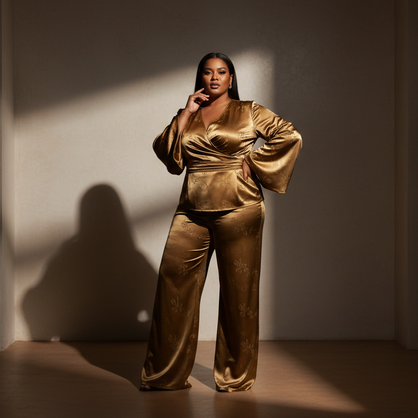 Curvy girls top clothes horizontal