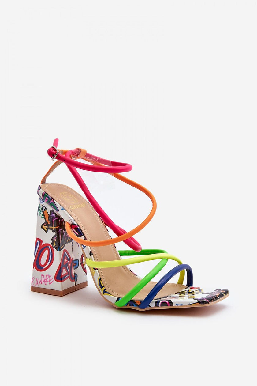  Heel sandals model 193941 Step in style 