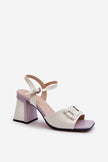  Heel sandals model 195418 Step in style 