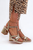  Heel sandals model 197572 Step in style 
