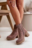  Heel boots model 199066 Step in style 