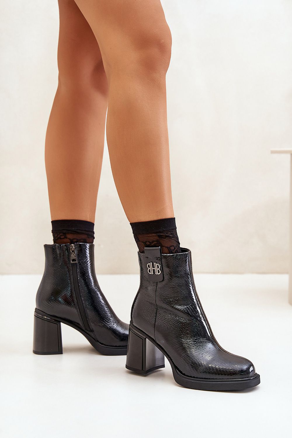  Heel boots model 200097 Step in style 