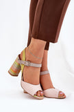 Heel sandals model 211949 Step in style 