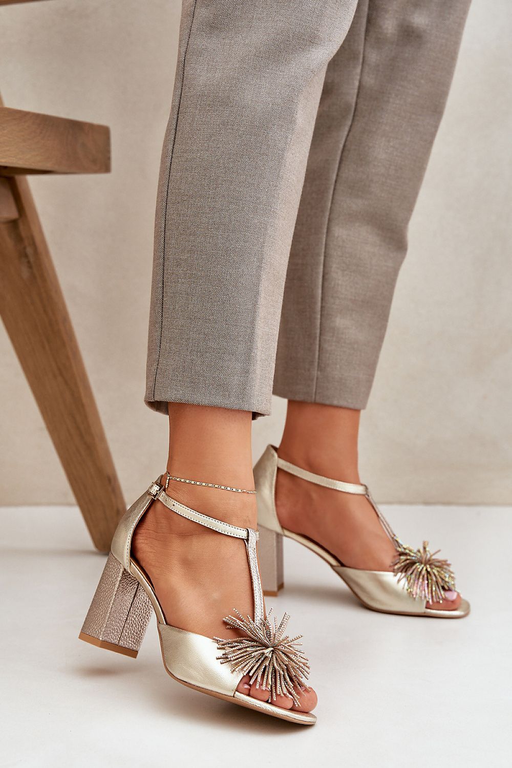  Heel sandals model 212584 Step in style 