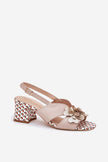  Heel sandals model 214982 Step in style 