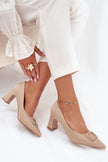 Block heel pumps model 216314 Step in style 