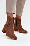  Heel boots model 219132 Step in style 