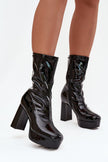  Heel boots model 219264 Step in style 