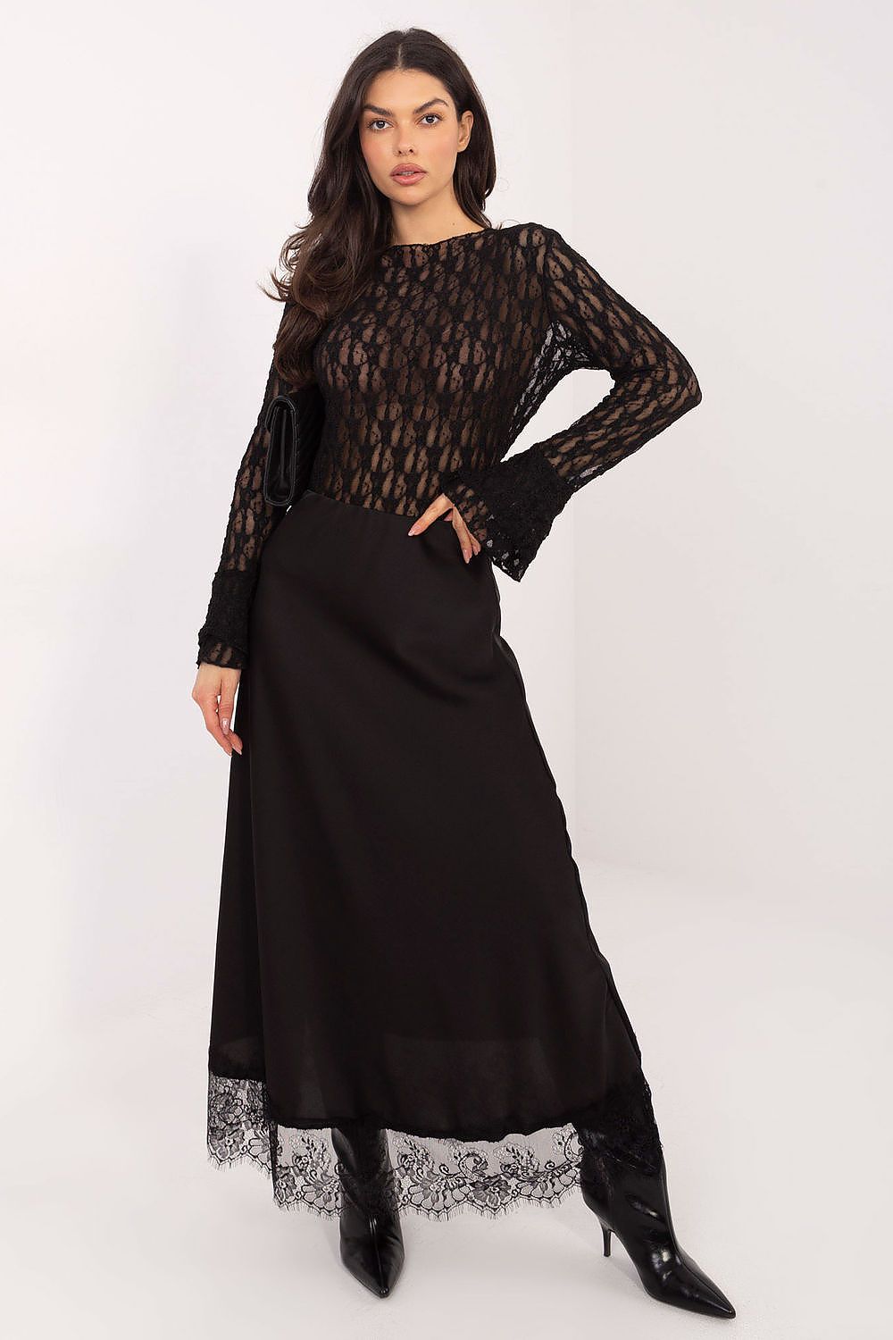  Lace blouse model 222446 Italy Moda 