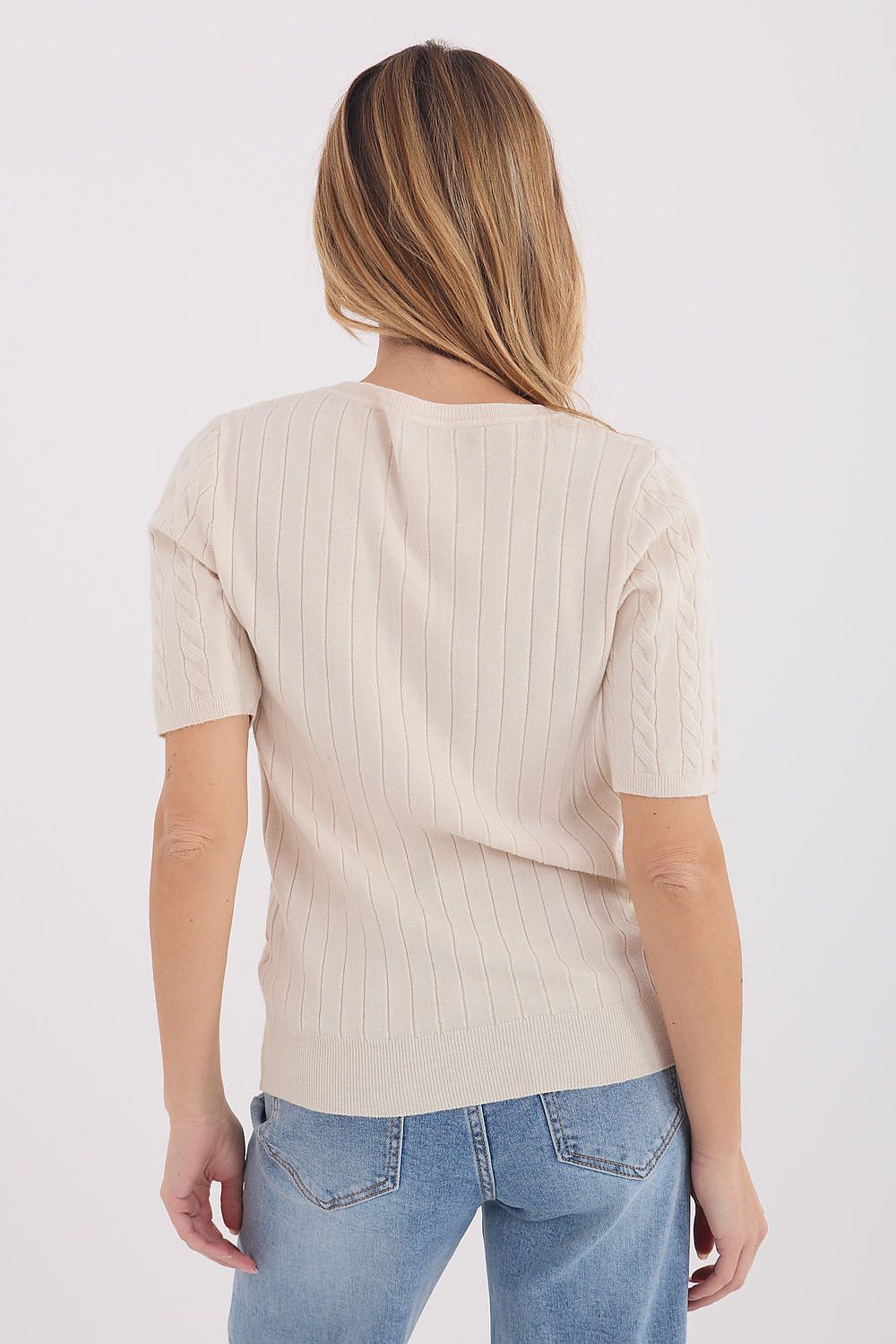  Short sleeve sweater model 222832 Factory Price 