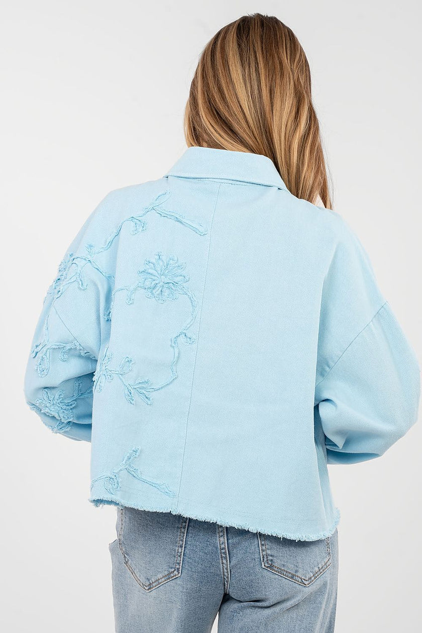  Denim jacket model 223793 Rue Paris 