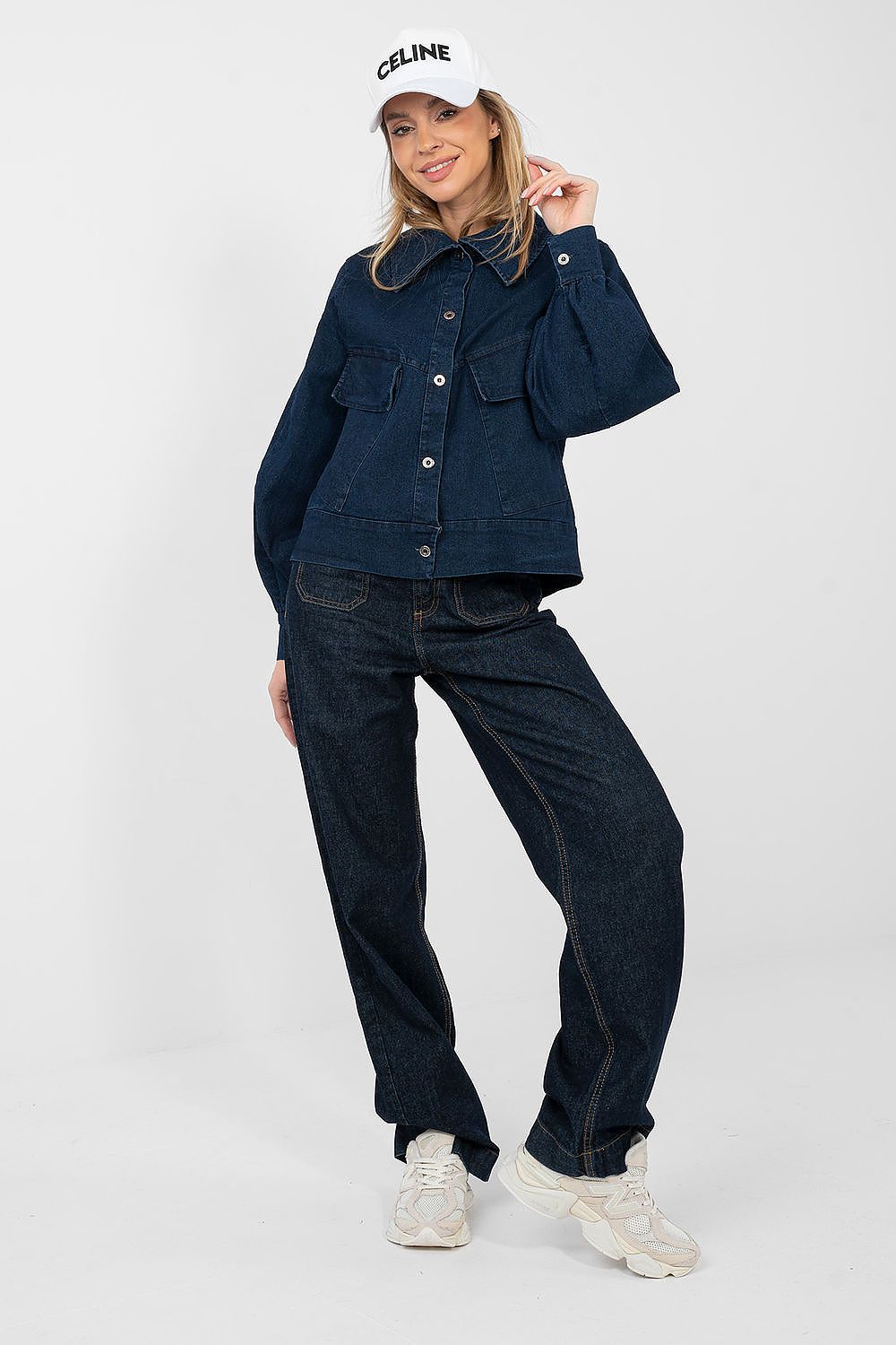  Denim jacket model 223952 Rue Paris 