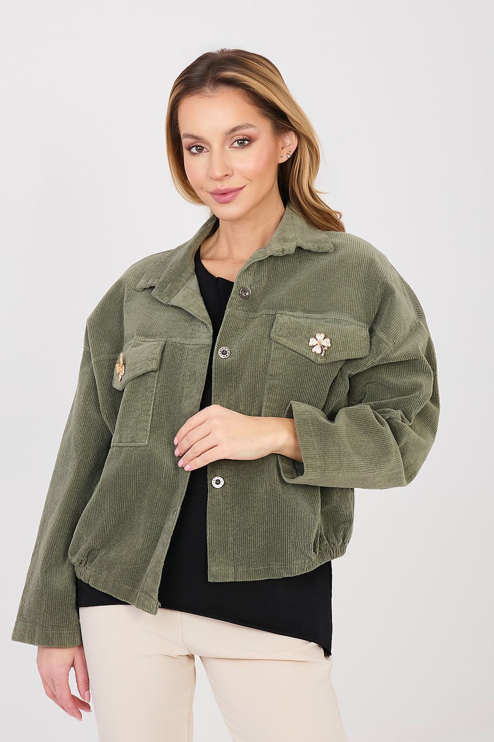  Corduroy jacket model 224986 Rue Paris 