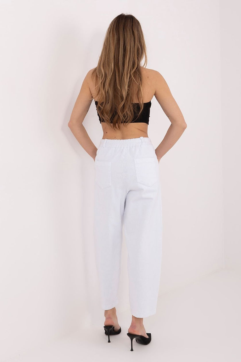  corduroy trousers model 224997 Rue Paris 