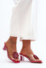  Heeled sandals model 225121 Step in style 