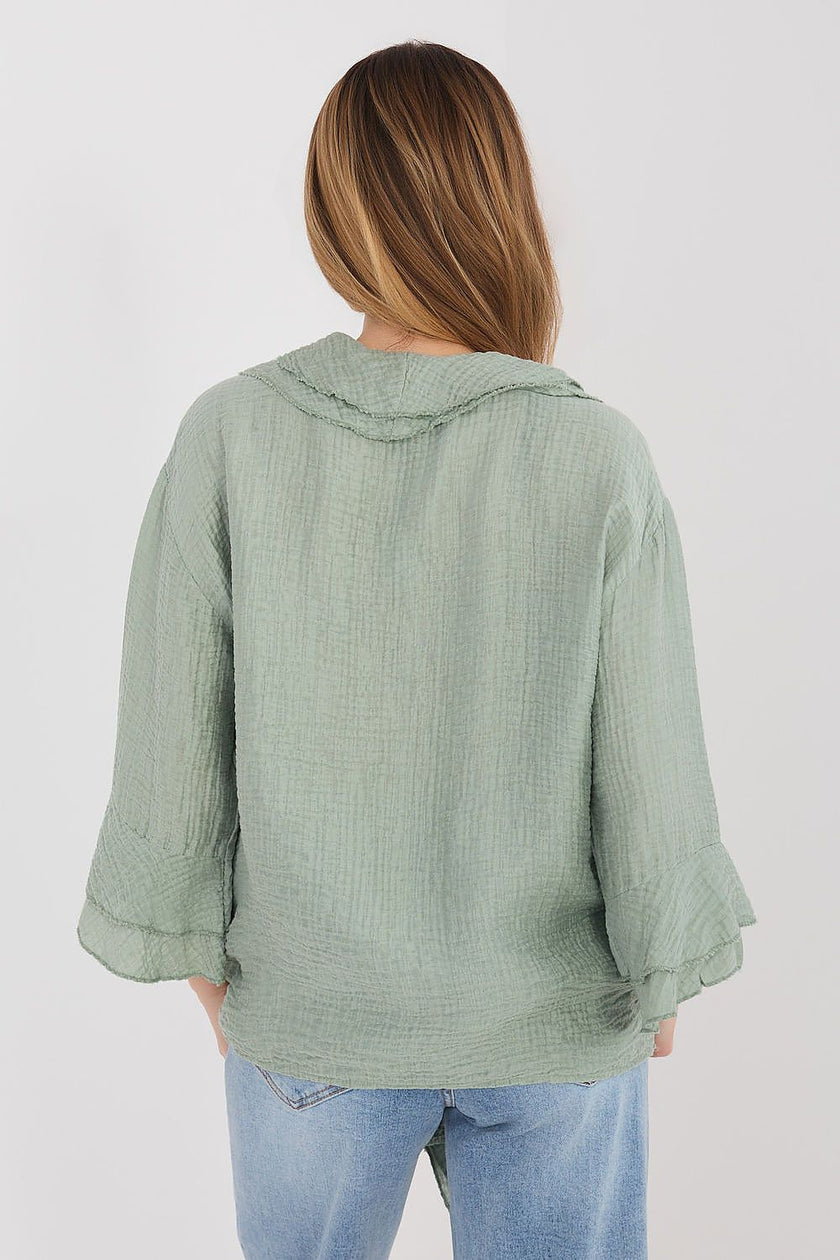  Long sleeve shirt model 225521 Italy Moda 