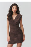  Cocktail dress model 226860 Makadamia 