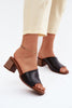  Heeled sandals model 227928 Step in style 