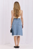  denim skirt model 228025 Factory Price 