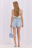  Denim shorts model 228033 Factory Price 