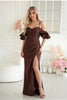  Long dress model 229045 Bicotone 